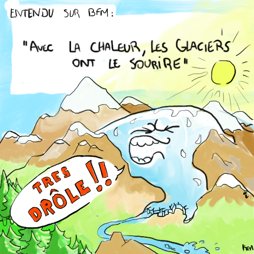 Les glaciers ont le sourire