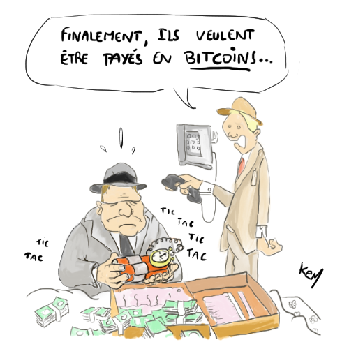 Rançon en bitcoins