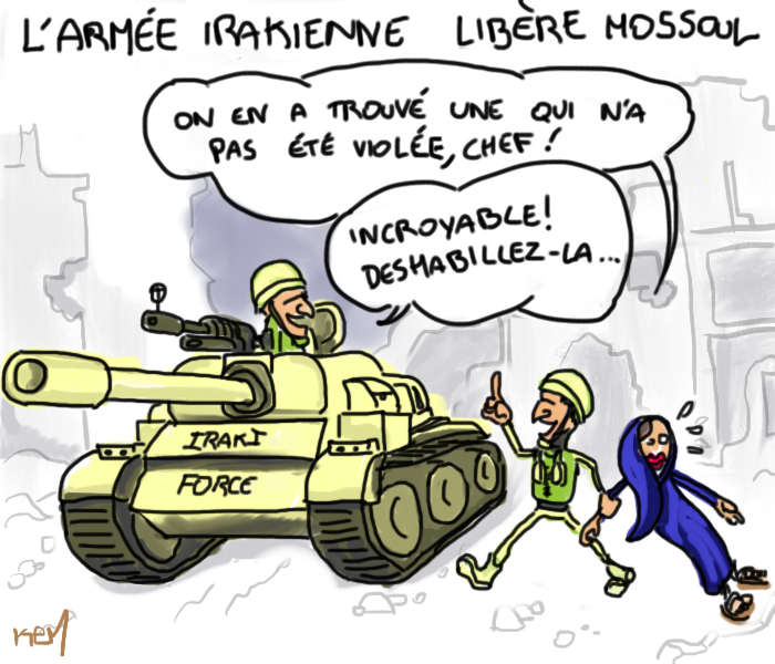 L'armÃ©e irakienne libÃ¨re Mossoul