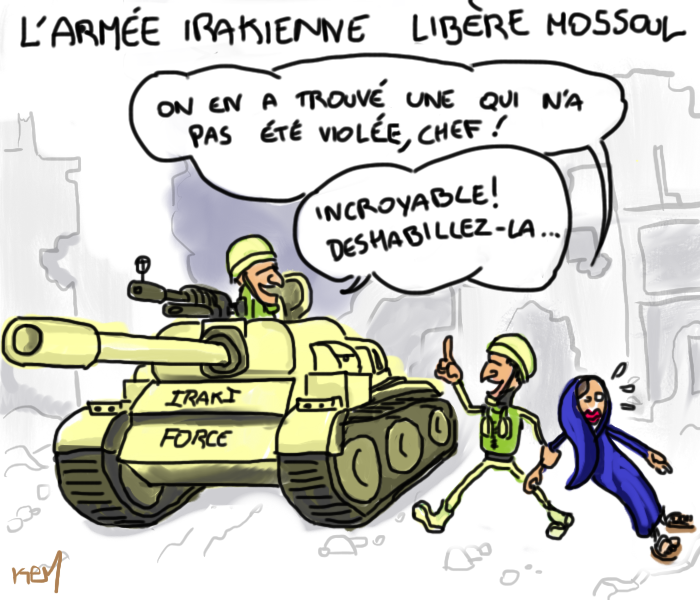 L'armée irakienne libère Mossoul