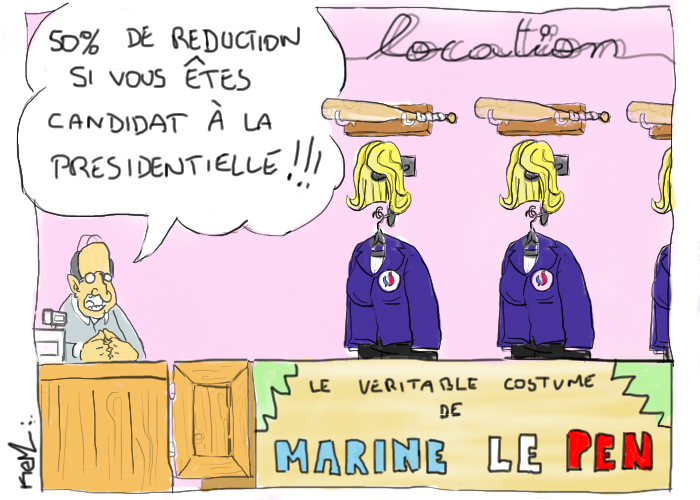 Costumes de Marine LePen