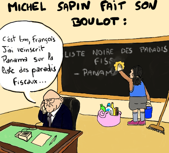 Michel Sapin fait son boulot