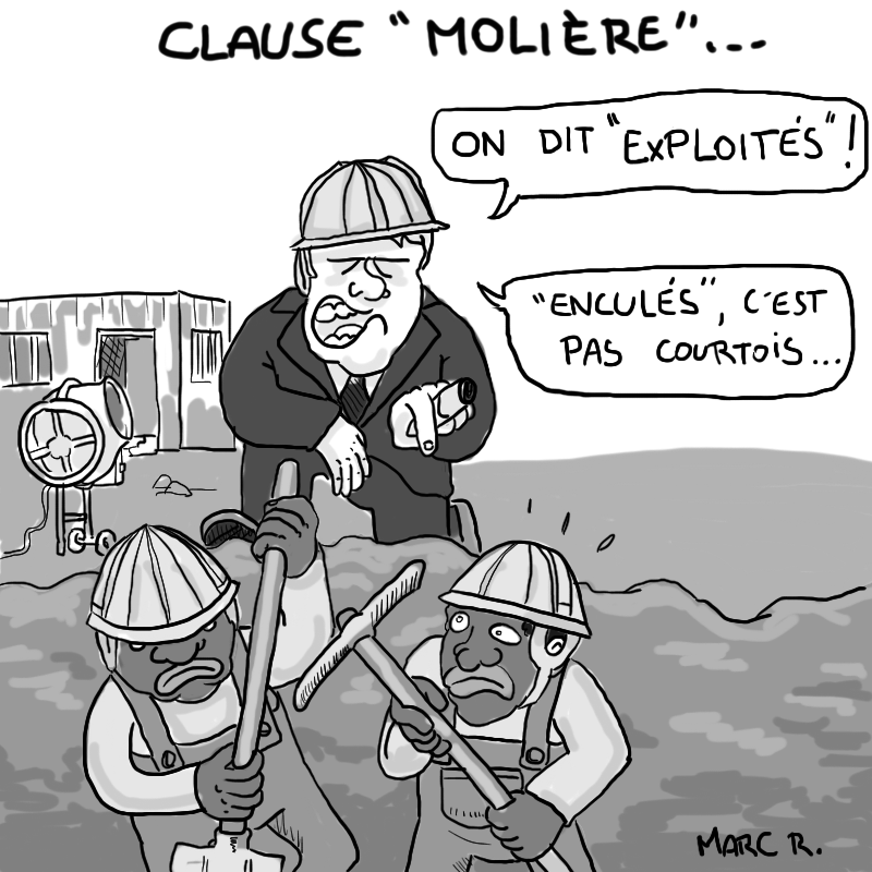 La clause Molière