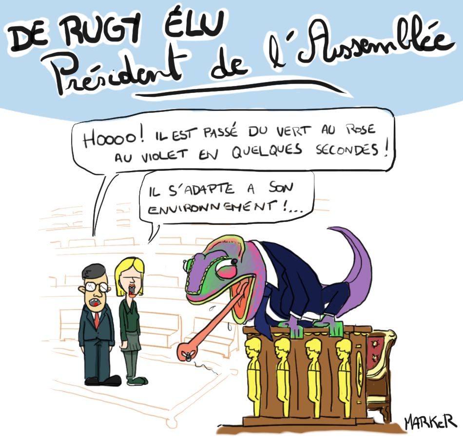 De Rugy le camÃ©lÃ©on
