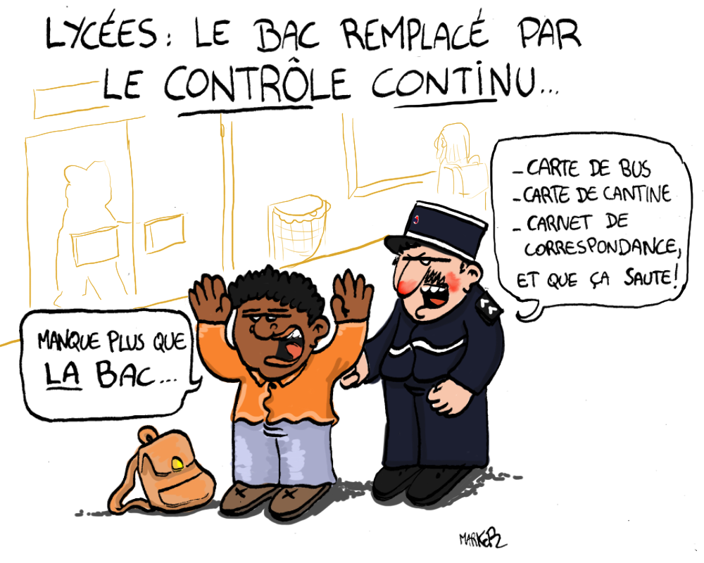 Un flic à l'école