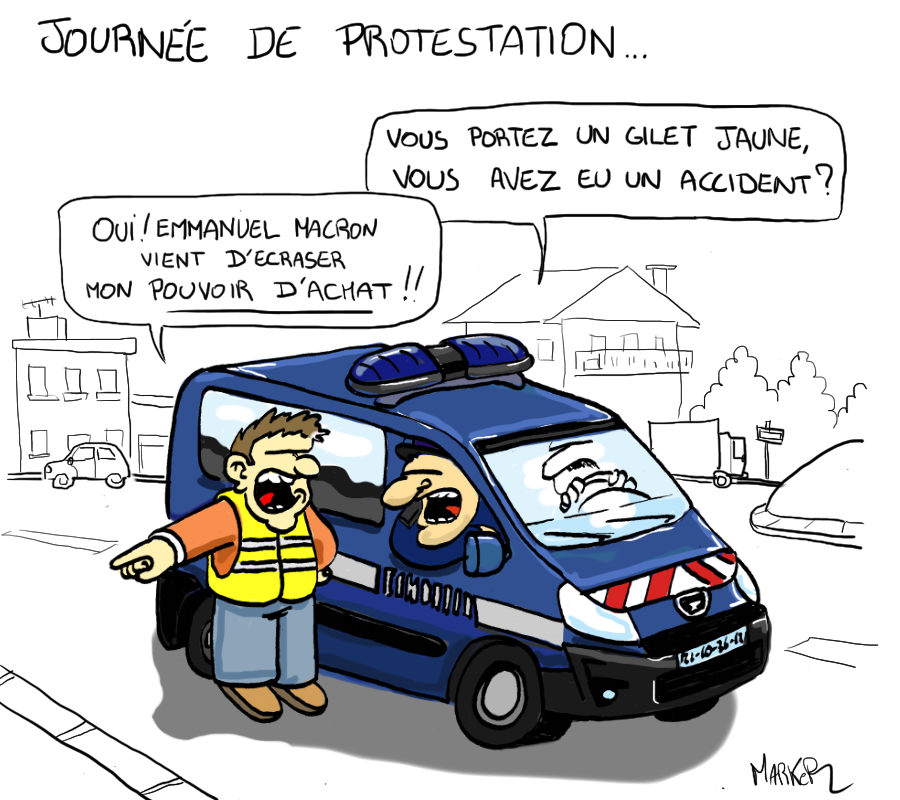 Les Gilets Jaunes de sortie