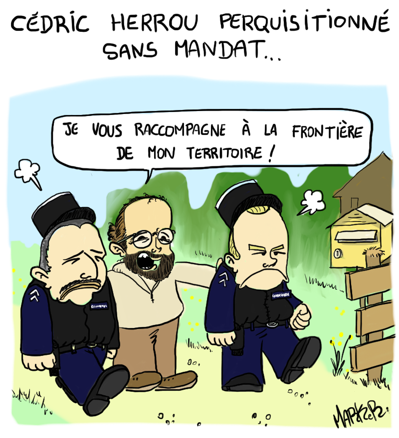 Herrou perquisitionnÃ© sans mandat