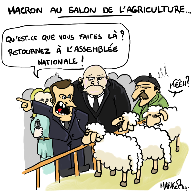 Macron au SIA