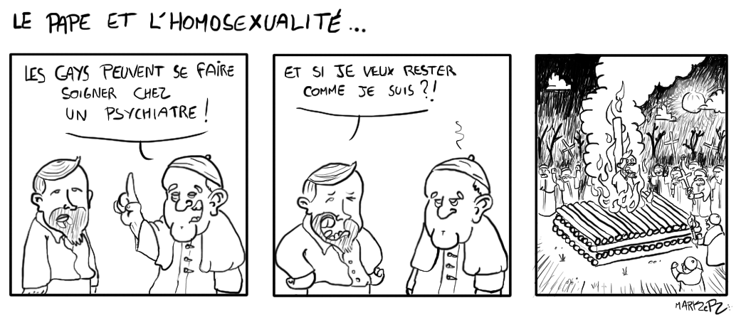 Le pape et l'homosexualitÃ©