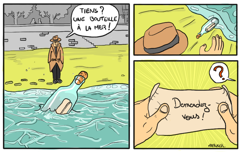 Bouteille Ã  la mer